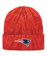 Фото #1 товара Big Boys and Girls Red New England Patriots Tie-Dye Cuffed Knit Hat