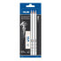 MILAN Blister 3 White Drawing Pencils+Eraser