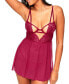 Women's Rae Unlined Babydoll & G-String Set Lingerie