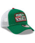 ფოტო #4 პროდუქტის Men's Green, White Rusty Wallace Legends 9Forty A-Frame Adjustable Trucker Hat