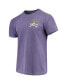Фото #1 товара Men's Purple ECU Pirates Baseball Flag Comfort Colors T-shirt