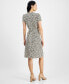 Women's Printed Wrap Dress, Created for Macy's