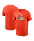 Men's Orange Cleveland Browns Logo Essential T-Shirt