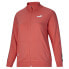 Фото #1 товара Puma Power Tape FullZip Track Jacket Plus Womens Pink Coats Jackets Outerwear 67