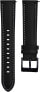 Фото #1 товара Leather strap with stitching - Black