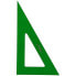 Фото #1 товара Чертежные инструменты Faber-Castell Triangle 666-25 Зеленый