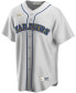 Фото #3 товара Men's Edgar Martinez White Seattle Mariners Home Cooperstown Collection Replica Player Jersey