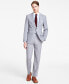 Фото #1 товара Men's Modern-Fit Bi-Stretch Suit
