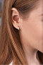 Фото #5 товара Gold earrings rings with zircons 239 001 00800