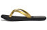 Фото #1 товара adidas Eezay Flip-Flops 防滑耐磨 一字拖鞋 女款 黑金 / Сандалии Adidas Eezay Flip-Flops