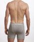 ფოტო #2 პროდუქტის Premium Cotton Men's 2 Pack Boxer Brief Underwear, Plus