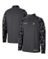 ფოტო #3 პროდუქტის Men's Charcoal USC Trojans OHT Military-Inspired Appreciation Long Range Raglan Quarter-Zip Jacket