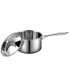 Фото #2 товара Multi-Ply Full Clad Stainless Steel Saucepan with Lid 3-Quart, Silver