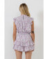 ფოტო #6 პროდუქტის Women's Floral Print Sleeveless Blouse