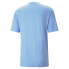 Puma Mcfc Ftblculture Crew Neck Short Sleeve T-Shirt Mens Blue Casual Tops 76779