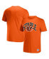 ფოტო #1 პროდუქტის Men's NFL X Staple Orange Cincinnati Bengals Lockup Logo Short Sleeve T-shirt