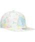 ფოტო #4 პროდუქტის Men's White Dallas Mavericks Palm Trees and Waves Golfer Adjustable Hat