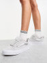 Фото #4 товара Vans Knu Skool Chunky Trainer in grey and silver