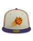 Фото #3 товара Men's Cream, Purple Phoenix Suns Piping 2-Tone 59FIFTY Fitted Hat