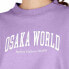 Толстовка женская Osaka OSAKA Sweatshirt Фиолетовый, 2XS - фото #6