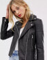 Barney's Originals Clara real leather jacket