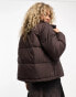 Dickies alatna puffer jacket in brown