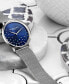 Фото #2 товара Часы и аксессуары Stuhrling женские Нержавеющая сталь Mesh Silver Tone Bracelet Watch 38mm
