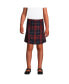 Фото #7 товара Big Girls School Uniform Slim Side Pleat Plaid Skort Above the Knee