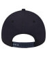 Фото #2 товара Men's Navy Atlanta Braves Team Color A-Frame 9FORTY Adjustable Hat