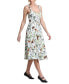 Фото #4 товара Women's Printed A-Line Midi Dress