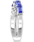 ფოტო #4 პროდუქტის EFFY® Tanzanite Crossover Statement Ring (1-1/2 ct. t.w.) in Sterling Silver