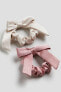 Фото #2 товара 2-pack Bow-detail Scrunchies
