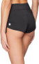 TYR Women's 248162 Black Solid Della Boyshort Swimwear Size XS