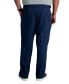 Фото #3 товара Men's Big & Tall Cool 18® PRO Classic-Fit Expandable Waist Flat Front Stretch Dress Pants