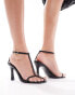 Фото #4 товара 4th & Reckless Jenner Heeled Sandal with Cross Strap in Black