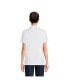 Фото #7 товара Women's School Uniform Tall Short Sleeve Interlock Polo Shirt