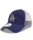 Фото #2 товара Men's Royal Los Angeles Dodgers Team Rustic 9TWENTY Snapback Adjustable Hat