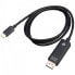 Фото #1 товара V7 V7USBCDP14-1M - 1 m - DisplayPort - USB Type-C - Male - Male - Straight