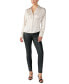 Фото #1 товара Women's Satin Side-Tied Blouse