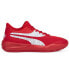 Puma Triple Unleash Mid Basketball Mens Red Sneakers Athletic Shoes 376641-02