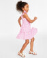 Фото #2 товара Toddler & Little Girls Cotton Smocked Dress, Created for Macy's