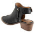 Фото #5 товара Softwalk Novara S2314-004 Womens Black Wide Leather Heeled Sandals Boots 6.5
