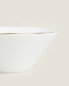 Фото #5 товара Rimmed bone china bowl