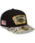 Фото #1 товара Men's Black-Camouflage Green Bay Packers 2021 Salute To Service Low Profile 59FIFTY Fitted Hat