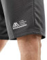 The North Face Training fleece shorts in charcoal