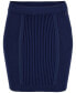 Women's Kariselle Ribbed Knit Mini Skirt