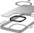 Crong Etui Hybrid Frost MAG Cover iPhone 15 Pro Max MagSafe Szare