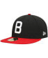 ფოტო #1 პროდუქტის Men's Black Birmingham Barons Alternate Logo 2 Authentic Collection 59Fifty Fitted Hat