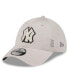 ფოტო #1 პროდუქტის Men's Cream New York Yankees 2024 Clubhouse 39THIRTY Flex Fit Hat