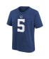 ფოტო #2 პროდუქტის Big Boys Anthony Richardson Royal Indianapolis Colts 2023 NFL Draft First Round Pick Player Name and Number T-shirt
